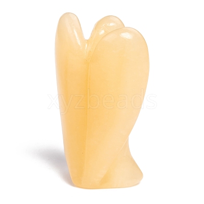 Natural Yellow Jade Display Decorations G-P449-A01-1
