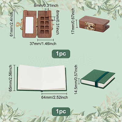Watercolor Papers AJEW-FG0003-91B-1