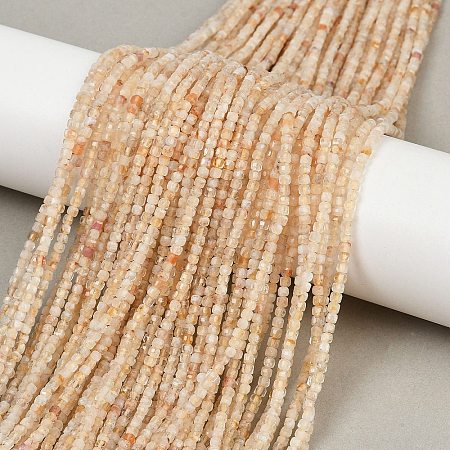 Heated Natural Citrine Beads Strands G-RM241221-K23-1