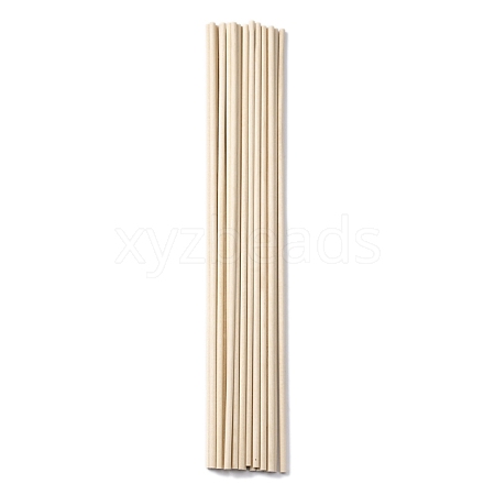 Round Wooden Sticks WOOD-WH0024-98B-1