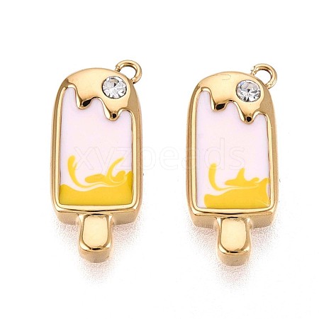 304 Stainless Steel Charms STAS-N109-159G-1