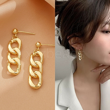 Alloy Dangle Earrings for Women WG29476-58-1