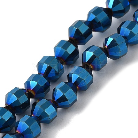 Electroplated Synthetic Non-magnetic Hematite Beads Strands G-I364-L01-05-1