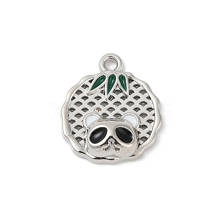 Alloy Enamel Charms PALLOY-R151-22P-1