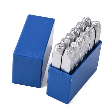 Iron Metal Stamps AJEW-L060-03L-1