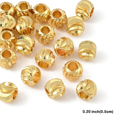 20Pcs Brass Spacer Beads KK-YW0003-18C-G-1