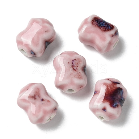 Handmade Porcelain Beads PORC-L080-E04-1