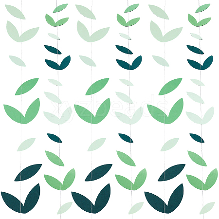 6Pcs Paper Garlands DIY-GF0013-07C-1