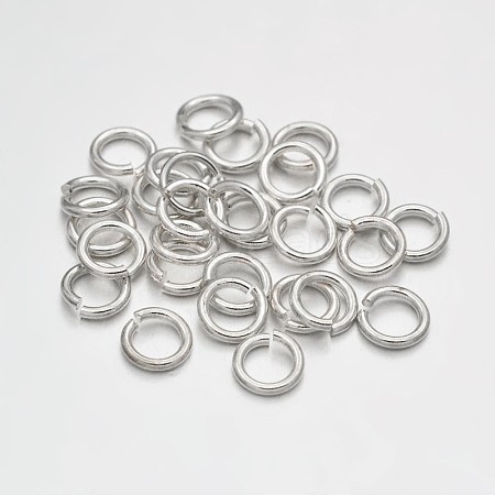 Brass Open Jump Rings X-KK-E647-17S-5mm-1