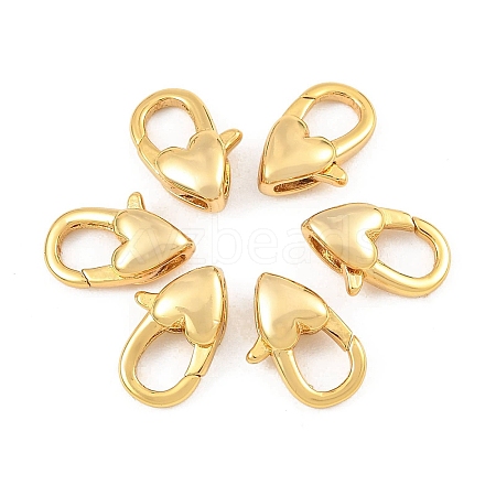 SHEGRACE Brass Lobster Claw Clasps XGR0013P-06P-1