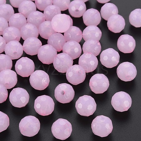 Imitation Jelly Acrylic Beads MACR-S373-97A-E10-1