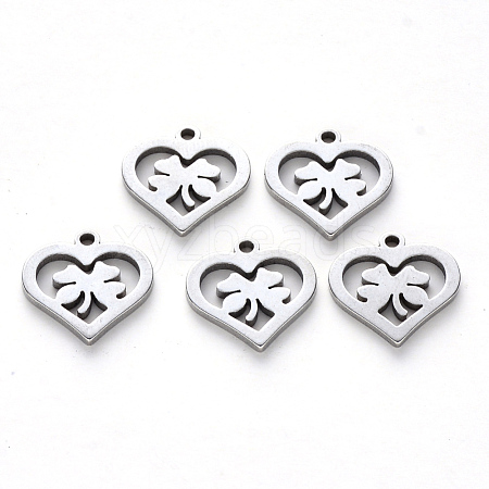 Non-Tarnish 201 Stainless Steel Charms STAS-N092-82-1