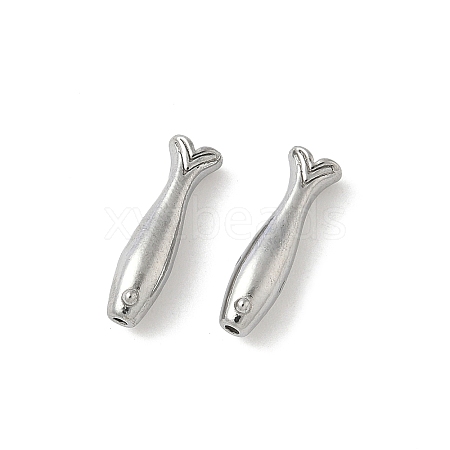 304 Stainless Steel Beads STAS-F320-15B-P-1