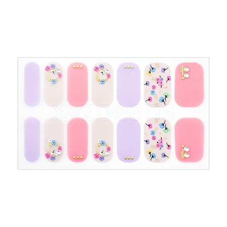 Full Cover Nail Stickers MRMJ-T078-YN009-1