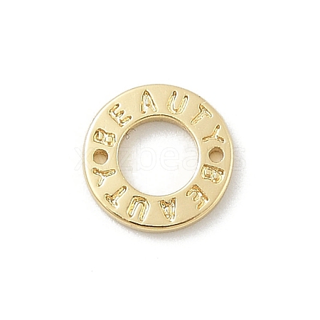 Brass Connector Charms KK-E791-23G-1