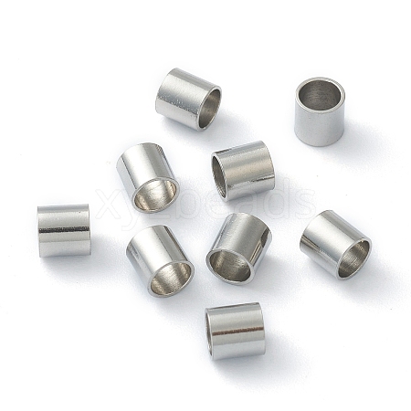 201 Stainless Steel Spacer Beads X-STAS-B006-13P-1
