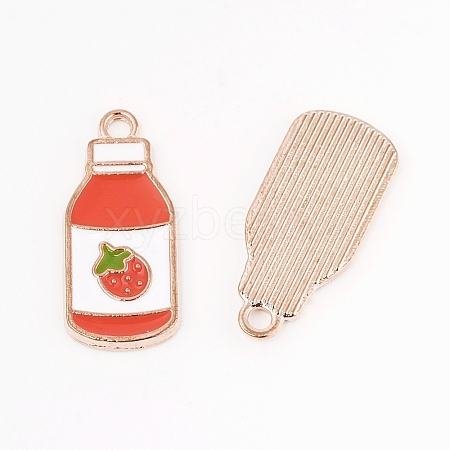 Alloy Enamel Pendants CD-TAC0001-21KCG-1