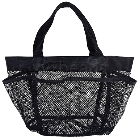 1Pc Rectangle Polyester Sandbeach Tote Bags ABAG-CN0001-15-1