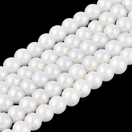 Baking Paint Glass Pearl Beads Strands LS-DGLA-ZX001-05B-01-1