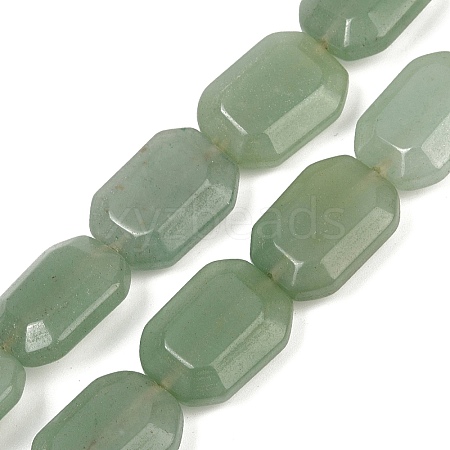 Natural Green Aventurine Beads Strands G-U018-J01-01-1