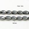 Non-magnetic Synthetic Hematite Beads Strands X-G-E001-4-8x5mm-1