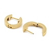 Ion Plating(IP) 304 Stainless Steel Arrow Huggie Hoop Earrings for Women EJEW-C096-12G-2