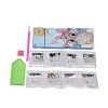 5D DIY Diamond Painting Stickers Kits For ABS Pencil Case Making DIY-F059-16-2