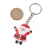 Christmas Theme Acrylic Charm Keychains KEYC-JKC00984-3