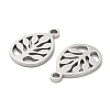 316 Surgical Stainless Steel Charms STAS-Q314-26P-2