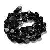 Natural Obsidian Beads Strands G-P497-01E-65-3