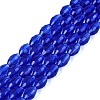 Transparent Glass Beads Strands GLAA-N071-01A-A14-1