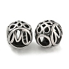 304 Stainless Steel Beads Rhinestone Settings STAS-O002-01M-AS-2