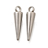 201 Stainless Steel Pendants STAS-F311-05P-06-1