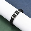 Braided Leather Cord Bracelets for Men BJEW-Z081-11P-02-3