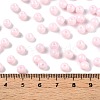 Opaque Baking Painted Glass Beads DGLA-T004-02F-4