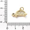 Rack Plating Brass with Cubic Zirconia Pendants KK-Q017-01D-G-3