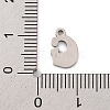 Non-Tarnish 201 Stainless Steel Charms STAS-U016-01P-G-3