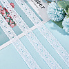 Cotton Embroidery Hollow Lace Trim SRIB-WH0011-054-4