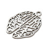 Non-Tarnish 201 Stainless Steel Pendants STAS-D041-08P-2