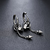 304 Stainless Steel Hoop Earrings for Men WG41879-01-1