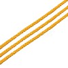 Eco-Friendly Dyed Round Nylon Cotton String Threads Cords OCOR-L001-821-308-1