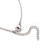 304 Stainless Steel Pendant Necklaces NJEW-U002-17P-3