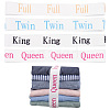 GOMAKERER 8Pcs 4 Colors Elastic Polyester Bed Sheet Organize Bands FIND-GO0002-21-1