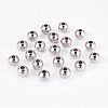 Tarnish Resistant 202 Stainless Steel Rondelle Spacer Beads STAS-F094-06B-P-1-2