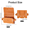 Imitation Leather Double Golf Ball Storage Bags AJEW-WH0258-576B-2