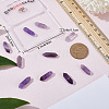 Beebeecraft 10Pcs Natural Amethyst No Hole G-BBC0001-17-3