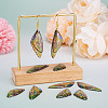 Transparent Resin Wing Pendants Set X-RESI-TAC0021-01A-6