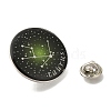 Twelve Constellation Creative Alloy Badges Constellation Brooches JEWB-S033-01P-B-3