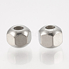 Tarnish Resistant Eco-Friendly 201 Stainless Steel Beads STAS-S104-02-1