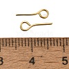 Brass Eye Pins KK-H502-02A-G-3